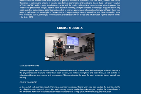 The Knee - Online Course